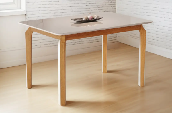 MESA ALEGRA COM VIDRO | JCM