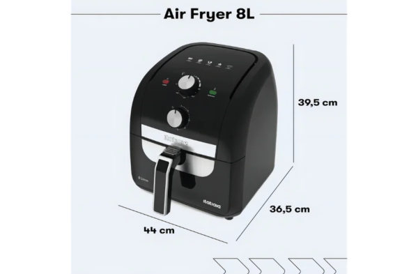 Fritadeira Elétrica Air Fryer 8L | Itatiaia - Image 5