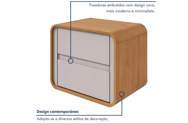 MESA DE CABECEIRA LOOP | LOPAS - Image 2