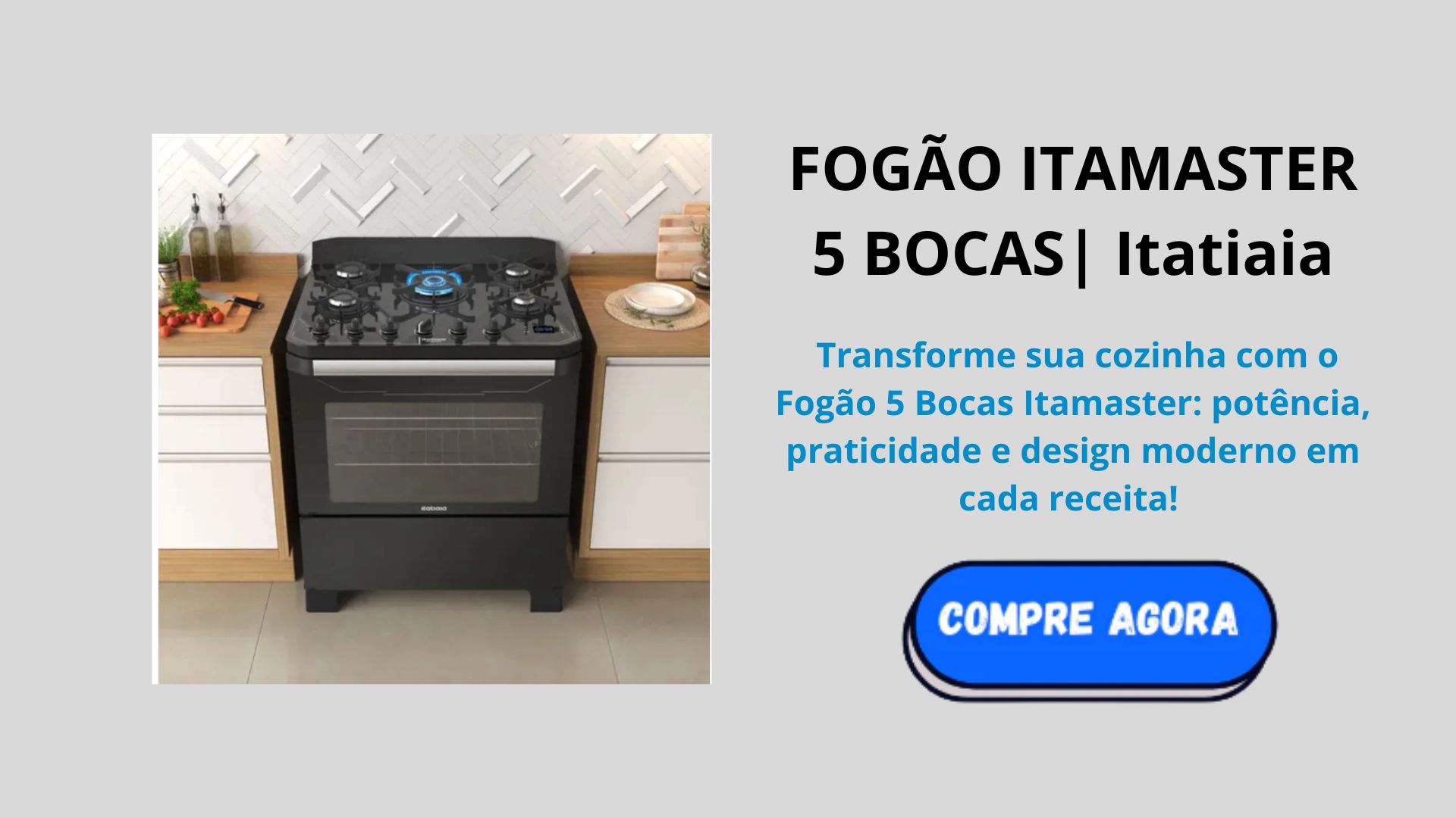 FOGÃO ITAMASTER 5 BOCAS